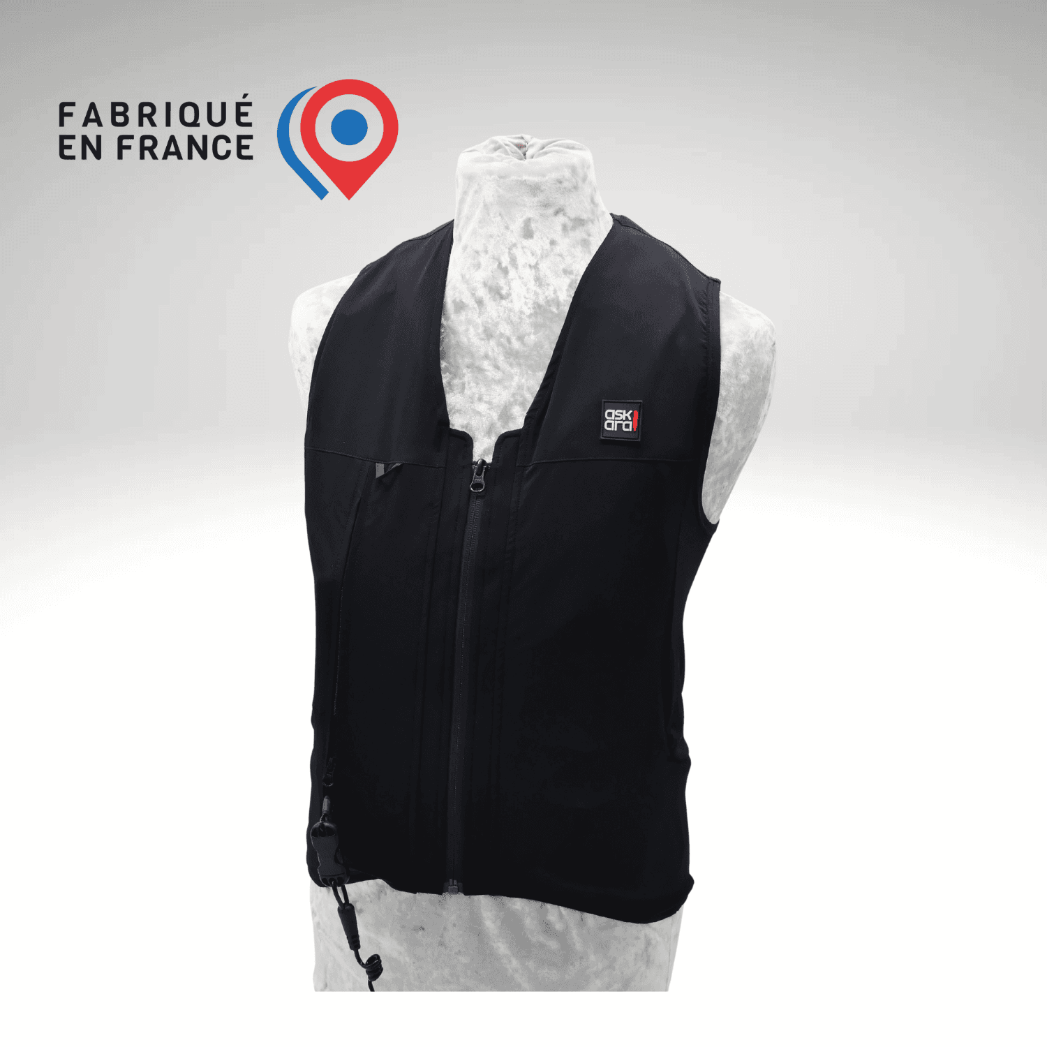 ASKARA - Gilet Airbag Équitation Rafale - Made in France